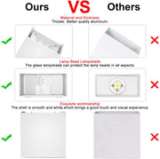 LED Wall Sconces – 6W Indoor/Outdoor IP65 Up-Down Wall Lights