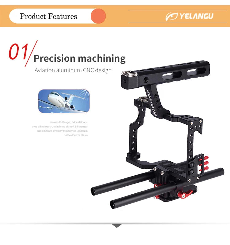 YELANGU C500 Camera Cage Rig Kit