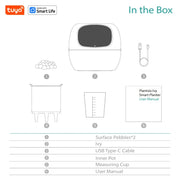 Tuya Ivy Smart Planter – AI Plant Pot with 49 Expressions & 7 Sensors