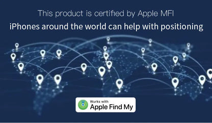 Bluetooth Mini Tracking Device for Apple Find My APP Smart Tag Kid Pet Car GPS Lost Tracker Anti-Lost Alarm Reminder Positioner