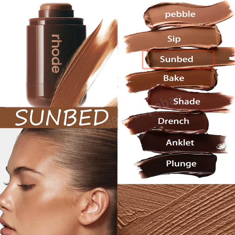 Rhodeskin Contour Stick – Waterproof Bronzer for Nose & Jawline