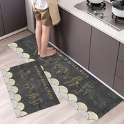 Non-Slip Velvet Kitchen Runner Mat – Absorbent Long Floor Rug