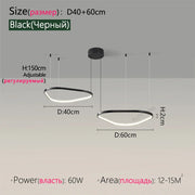 Modern Designer Chandelier – Hanging Pendant Lamp for Ceilings