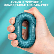 Silicone Finger Strengthener Ring – Hand Grip & Wrist Exercise Trainer