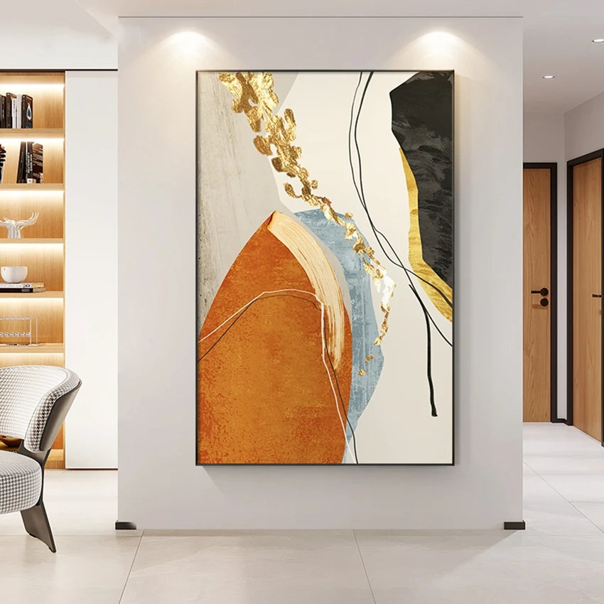 Five Art 100% Handmade Oil Painting Canvas Wall Art Oil Paintings Canvas Abstract Art Home Decoration Wall Pictures No Framed