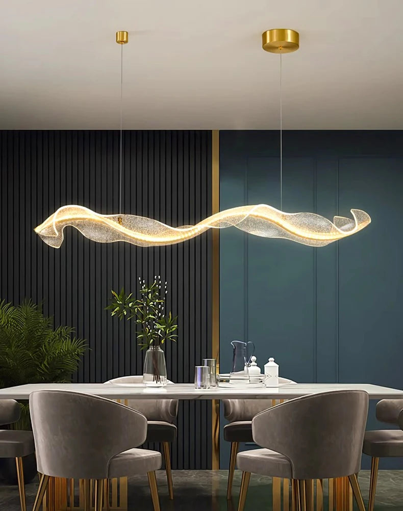 Modern LED Pendant Light – Hanging Lamp for Living Room & Dining Room