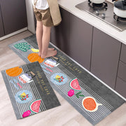Non-Slip Velvet Kitchen Runner Mat – Absorbent Long Floor Rug
