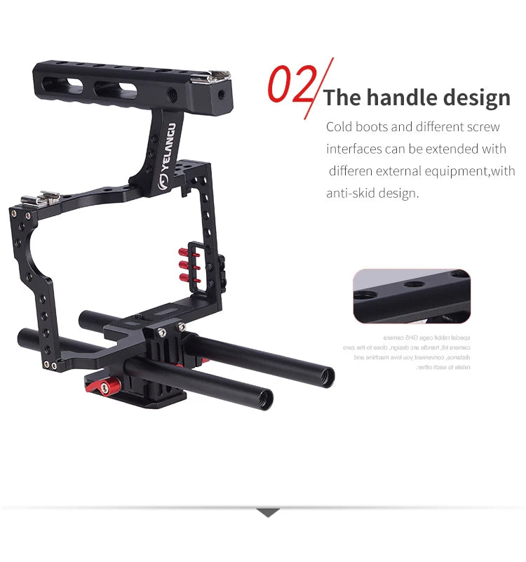 YELANGU C500 Camera Cage Rig Kit