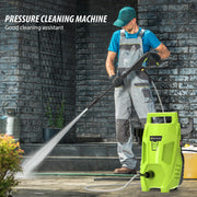 2050PSI Electric High Pressure Washer – 2300W with Adjustable Nozzle & Detergent Tank