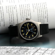 Merkur Men's Vintage British Military Field Watch – Automatic, Sapphire