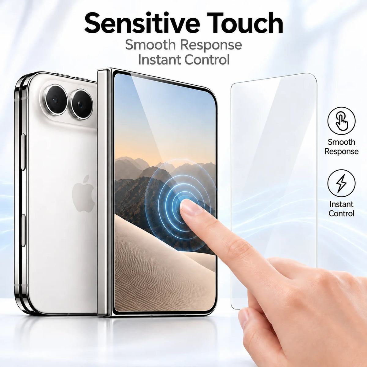 Outer Glass & Inner Film Phone Screen Protector Set