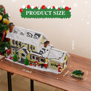 Christmas Snow Village Building Block Set – Festive Holiday Display