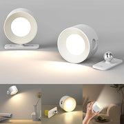 Rechargeable LED Wall Sconces – Dimmable Magnetic Lamps, 360° Rotation