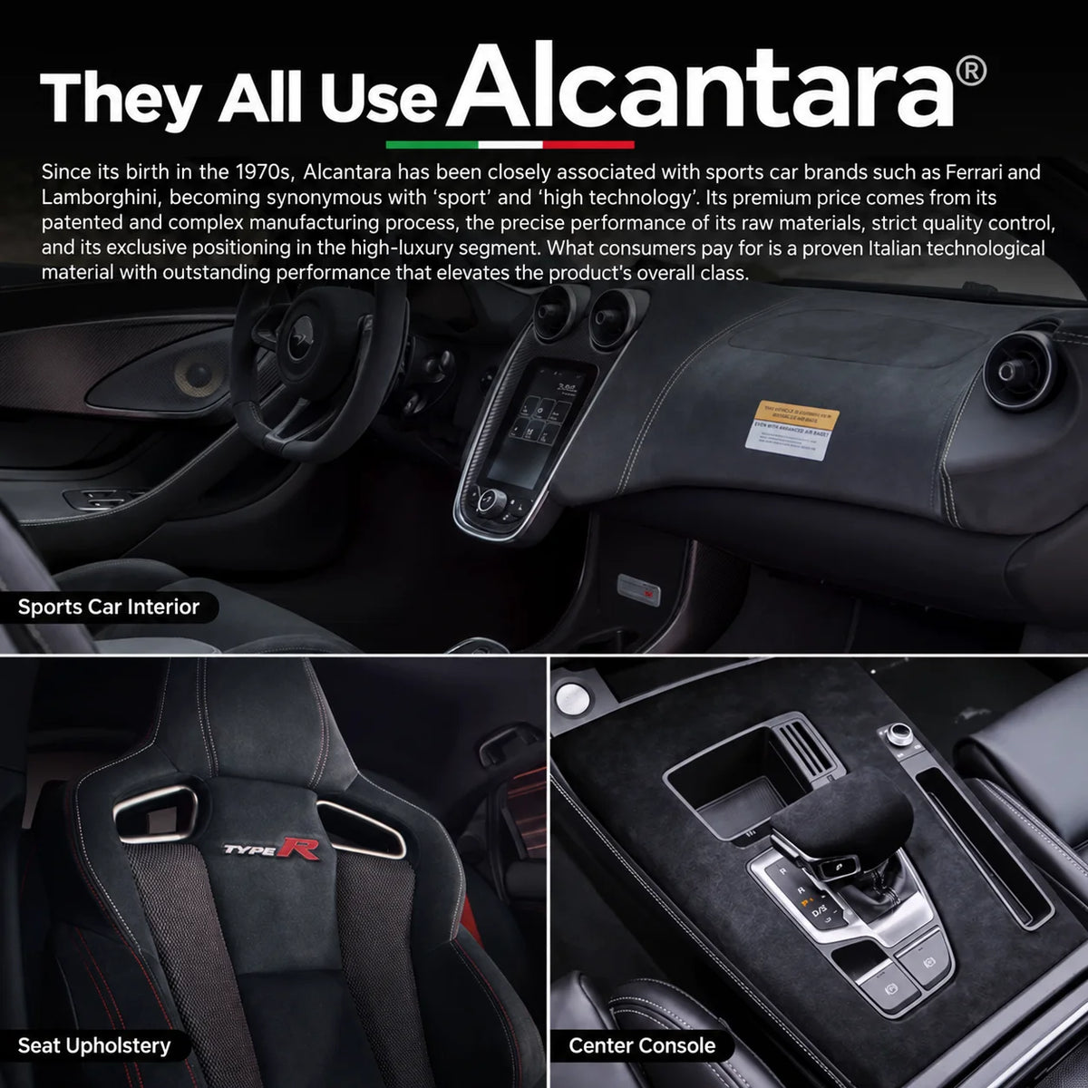 Genuine Alcantara Magnetic Phone Case – Premium Protective Cover for iPhone