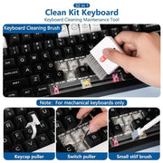 20/32-in-1 Multi-Functional Deep Cleaning Kit for iPhone Ports, AirPods, Keyboard, and Keycap Removal - Precision Tools