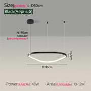 Modern Designer Chandelier – Hanging Pendant Lamp for Ceilings