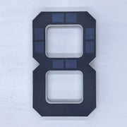 Solar LED House Number Sign – Waterproof Outdoor Address Plate Light