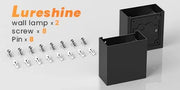LED Wall Sconces – 6W Indoor/Outdoor IP65 Up-Down Wall Lights