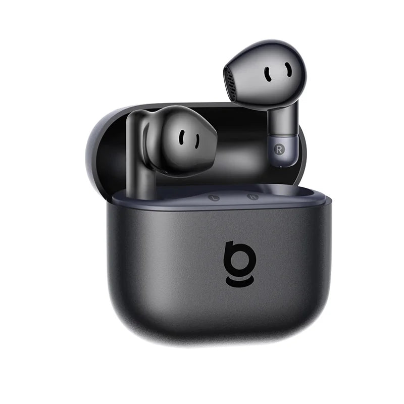 Baseus Bass BS2 Lite TWS Earbuds – Bluetooth 6.0, 40H Playtime, ENC