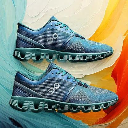 Spring and Autumn New Versatile Cool Running Youth Outdoor Sports Running Shoes Low Top Lace-up Casual Couple Shoes