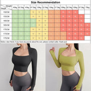 Cloud Hide Long-Sleeve Workout Crop Top – Sculpting Gym Top for Women