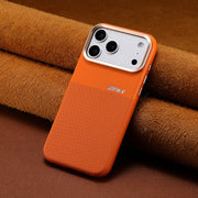 ESEBLE Woven Faux-Leather Magnetic Phone Case