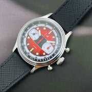 Fod Men's Retro Chronograph Mechanical Watch – ST1901, Racing Series, 38mm