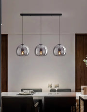 Modern Glass Pendant Light – Hanging Lamp for Living & Dining Room