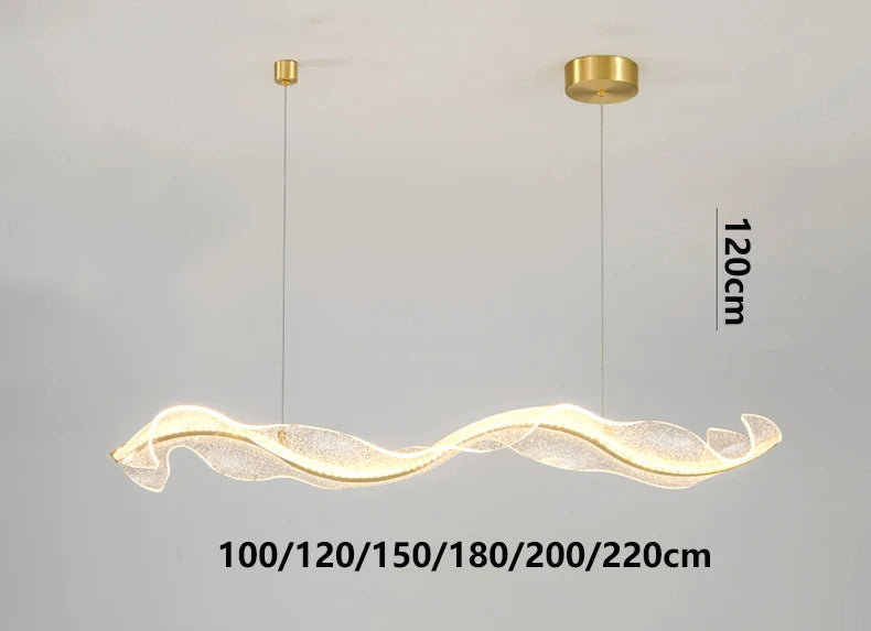 Modern LED Pendant Light – Hanging Lamp for Living Room & Dining Room