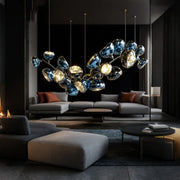 Lava Glass LED Pendant Light — Nordic Designer Ceiling Light, 3 Sizes
