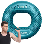 Silicone Finger Strengthener Ring – Hand Grip & Wrist Exercise Trainer