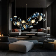 Lava Glass LED Pendant Light — Nordic Designer Ceiling Light, 3 Sizes