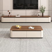 Solid Wood TV Stand — Low Vintage Media Unit, Lengths 1.6m to 3.0m