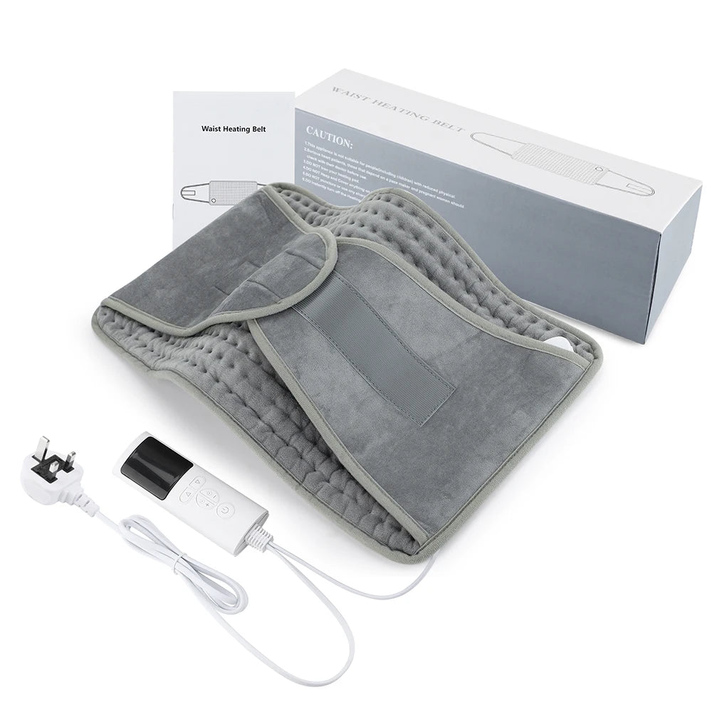 Electric Heated Waist Belt – 9 Heat Levels, Lumbar & Back Warmer