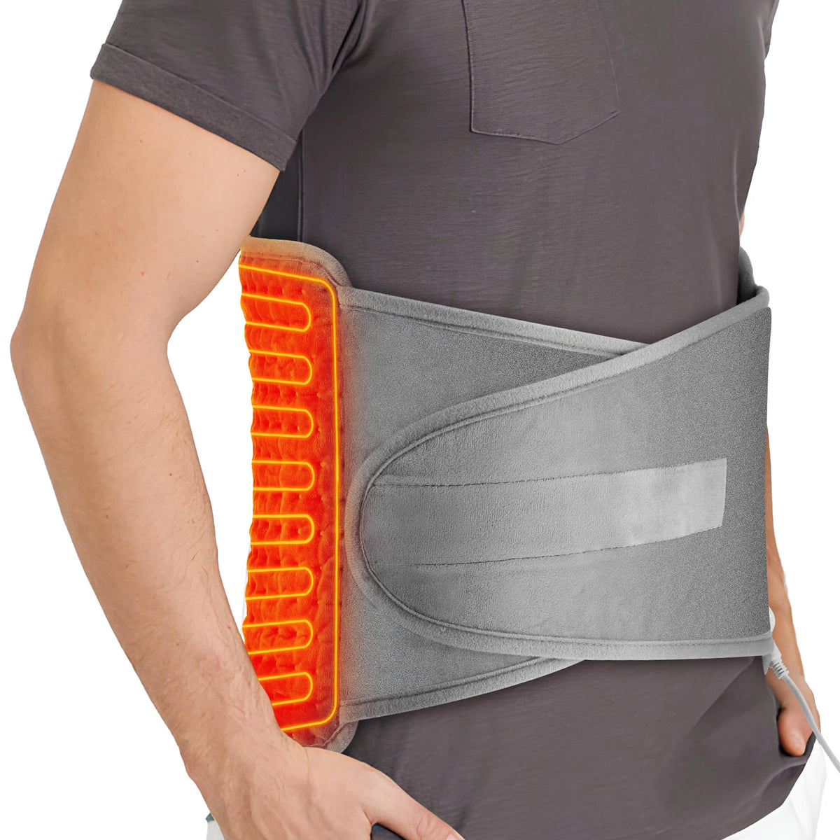 Electric Heated Waist Belt – 9 Heat Levels, Lumbar & Back Warmer