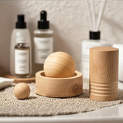 Mini Wooden Essential Oil Diffuser – Natural Fragrance for Car & Home