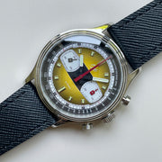 Fod Men's Retro Chronograph Mechanical Watch – ST1901, Racing Series, 38mm