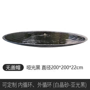 Japanese Zen Water Fountain — Courtyard & Hotel Landscape Feature