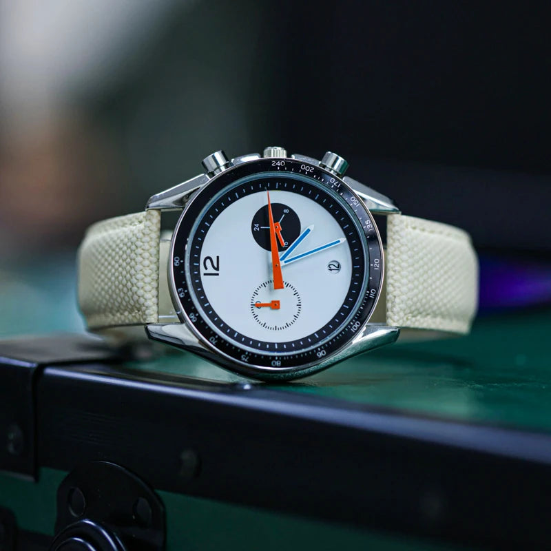 CILOA Quartz Watch with Leather Strap