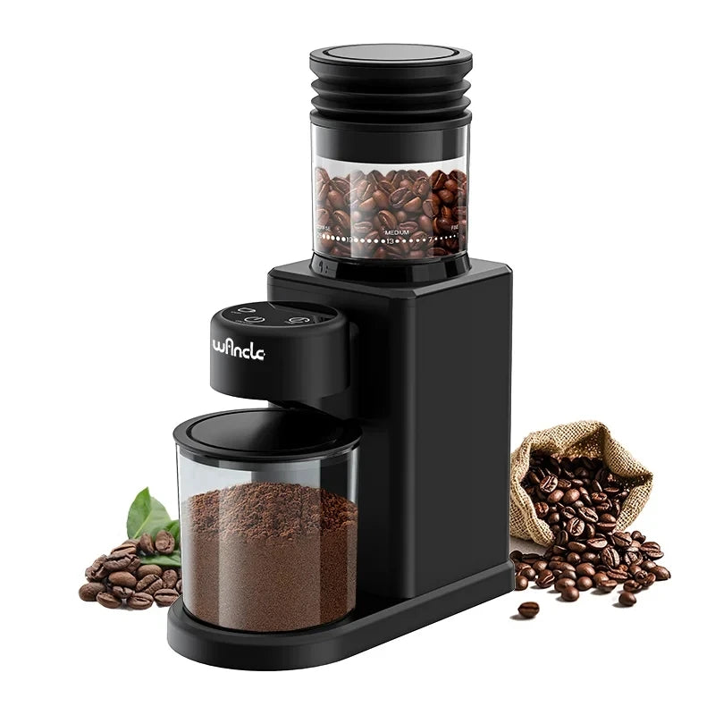 Electric Conical Burr Coffee Grinder – Touchscreen, 25 Grind Settings