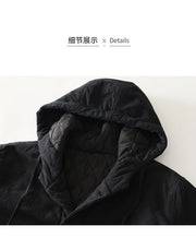 Men's Thick Hooded Padded Winter Jacket – Warm Vintage-Style Coat