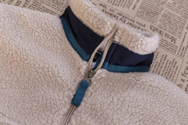 Motorcycle Outdoor Fleece Jacket For Men/Women Double Sided Fleece Thickened Plush Rider Cycling Suit Lamb Wool Windproof Jacket