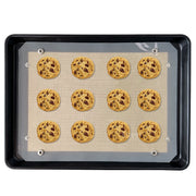 Reusable Silicone Baking Mat – Non-Stick Leakproof Oven Liner, 40x30cm