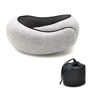 Memory Foam Travel Neck Pillow – U-Shaped, Adjustable & Portable