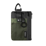 Minimalist RFID-Blocking Wallet – Water-Resistant Zip Case with Lanyard