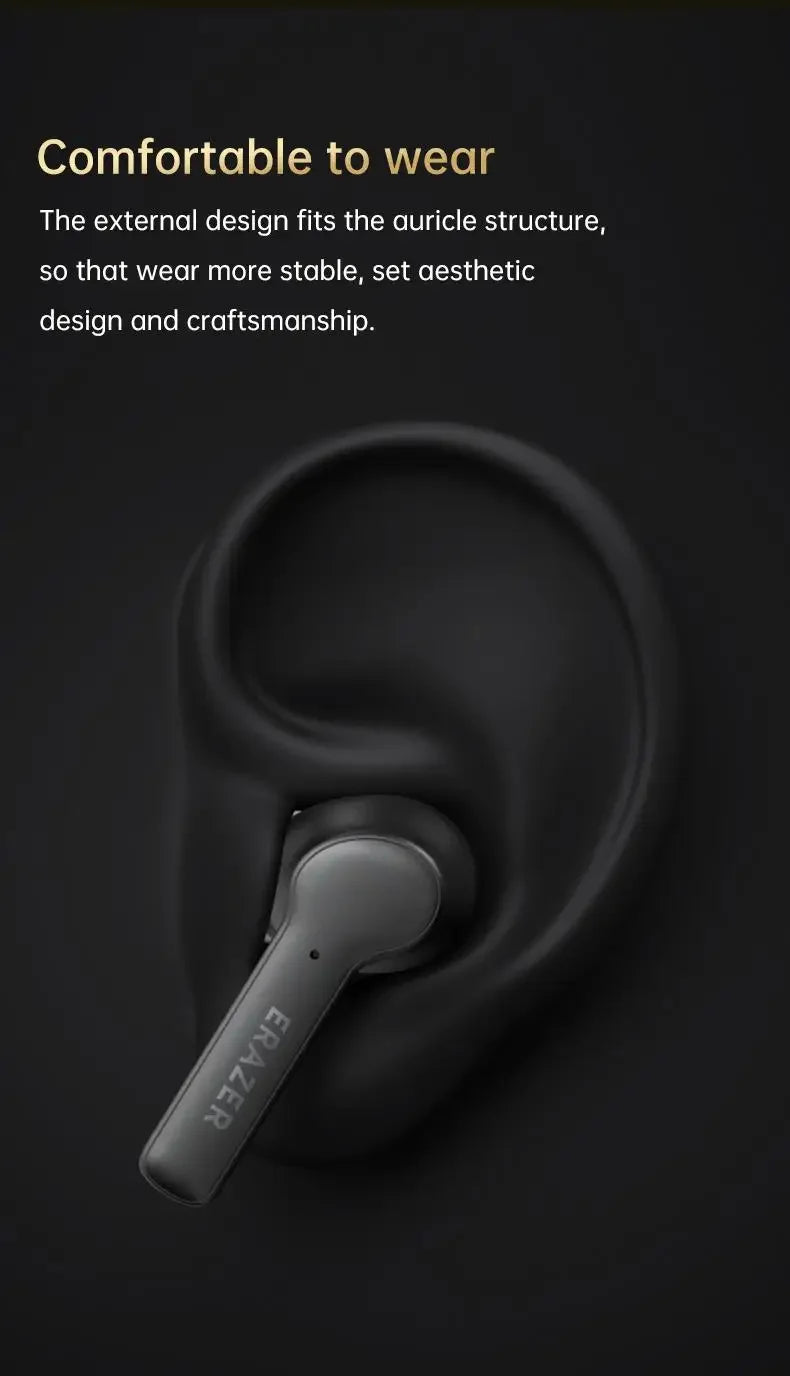 ERAZER XP1 Bluetooth Earphones – LCD Touch-Screen Charging Case