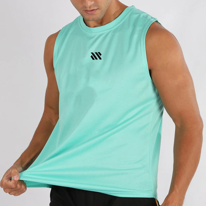 Men's Sleeveless Bodybuilding Tank Top – Quick-Dry Gym Workout Singlet
