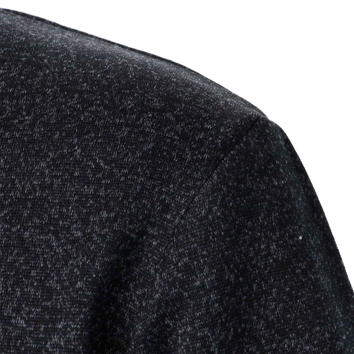 Men's Stand Collar Knitted Jumper – Long Sleeve Casual Winter Sweater