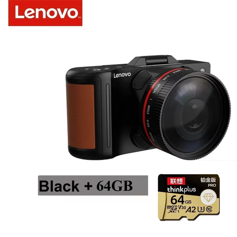 Lenovo R500 Digital Camera – 64MP, 18X Zoom, 1080p Vlogging