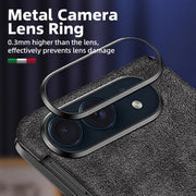 Genuine Alcantara Magnetic Phone Case – Premium Protective Cover for iPhone